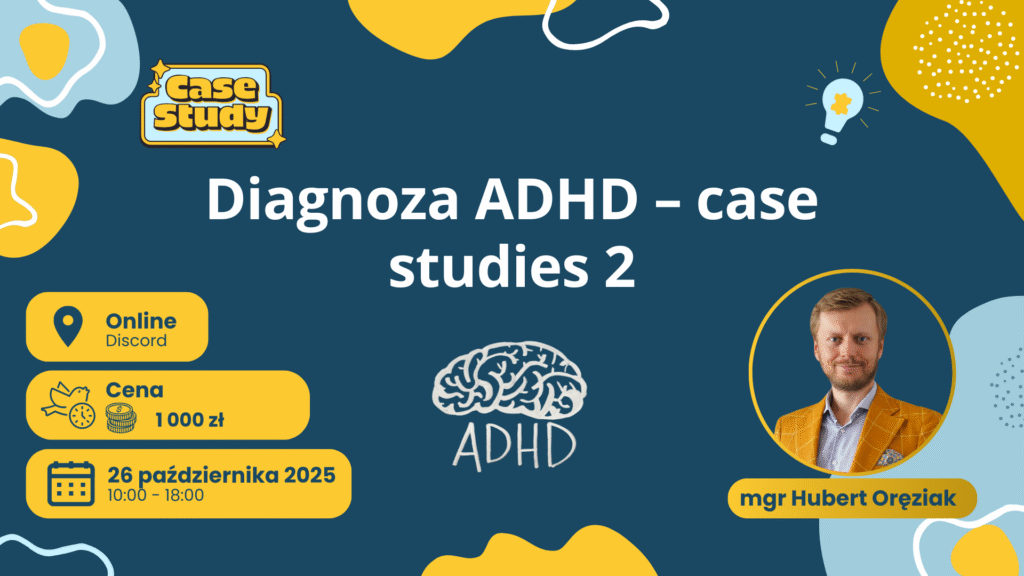 Infografika szkolenie diagnoza ADHD case studies